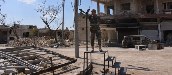 Banlieue d'Alep (image d'illustration) - Sputnik Afrique