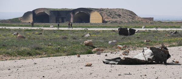 Frappe US contre la base aérienne de Shayrat en Syrie - Sputnik Afrique