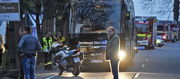 Une lettre de revendication à Dortmund demande à Merkel de fermer la base US à Ramstein - Sputnik Afrique