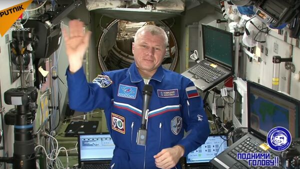 Des félicitations pour la Journée des cosmonautes depuis l’ISS - Sputnik Afrique