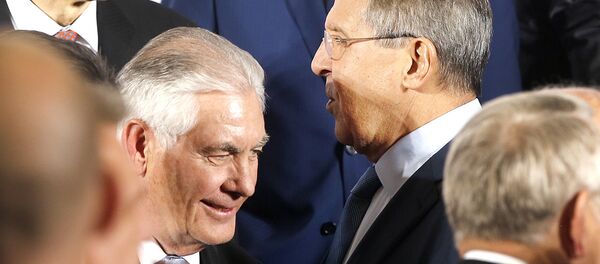 Rex Tillerson et Sergueï Lavrov - Sputnik Afrique