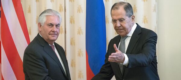 Rex Tillerson et Lavrov - Sputnik Afrique