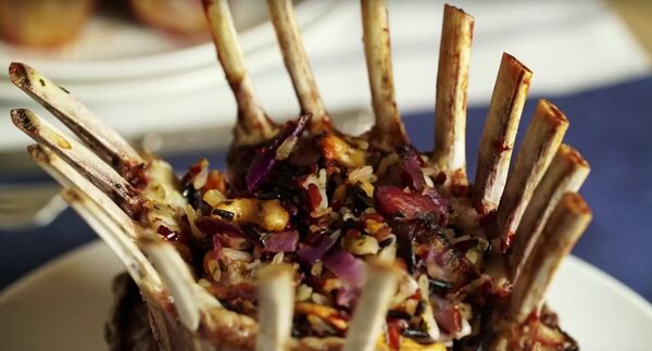 Couronne d'agneau de Pâques à l'orientale Couronne d'agneau de Pâques à l'orientale - Sputnik Afrique