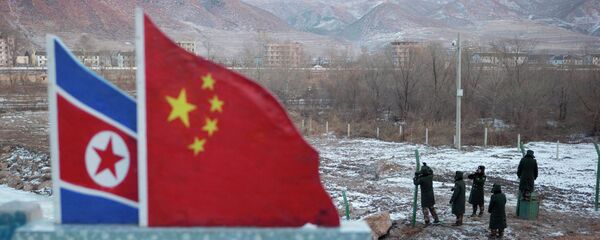 Fronteira da China com a Coreia do Norte - Sputnik Afrique