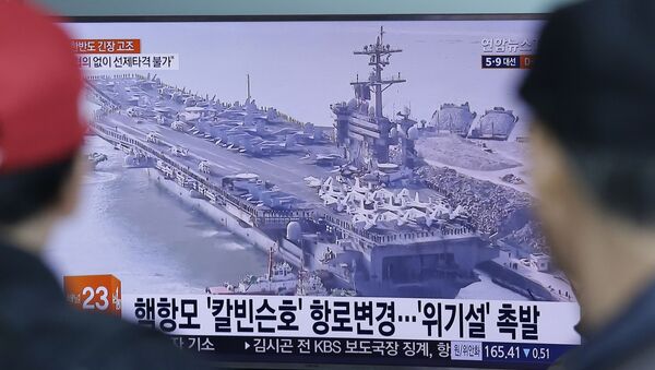 La Corée du Sud et les USA entament des manœuvres militaires en mer du Japon - Sputnik Afrique