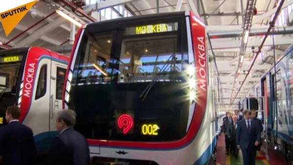 Changement de génération : le métro de Moscou se dote d’un train dernier cri - Sputnik Afrique