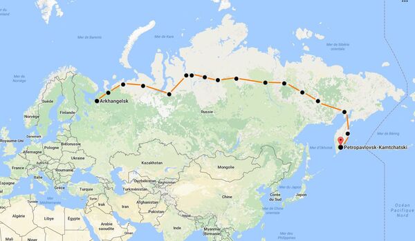 Ces monstrueux 4x4 russes entament une expédition arctique de 10.000 km - Sputnik Afrique