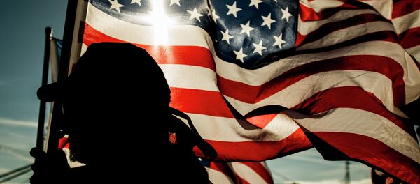 Drapeaux des Etats-Unis - Sputnik Afrique