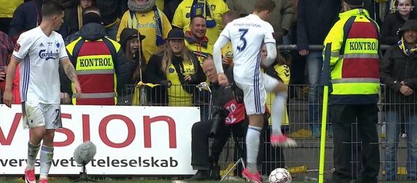 Des supporteurs danois «bombardent» le terrain avec des rats morts lors d'un match de foot - Sputnik Afrique