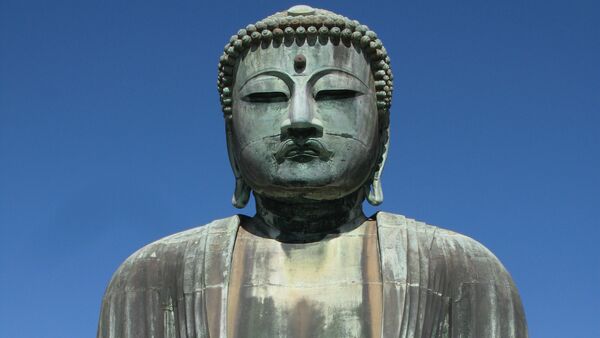 La plus grande statue du Bouddha refait surface en Chine - Sputnik Afrique