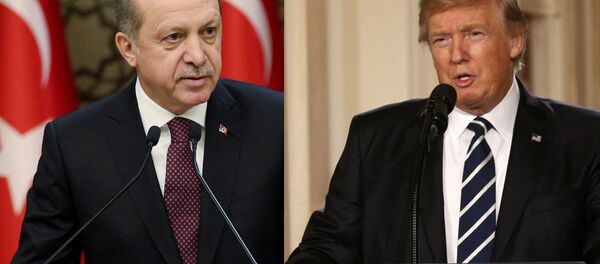 Turkish President Erdogan and US President Trump Turkish President Erdogan and US President Trump - Sputnik Afrique