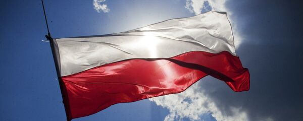 Un drapeau de la Pologne - Sputnik Afrique