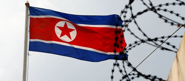 Le drapeau nord-coréen - Sputnik Afrique