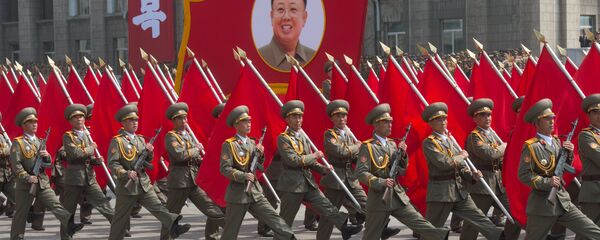 défilé en Corée du Nord - Sputnik Afrique