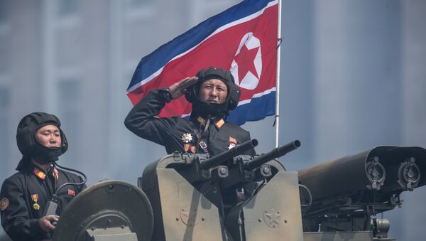 le grand défilé militaire nord-coréen - Sputnik Afrique