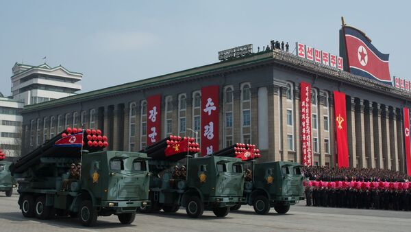 Défilé militaire à Pyongyang - Sputnik Afrique