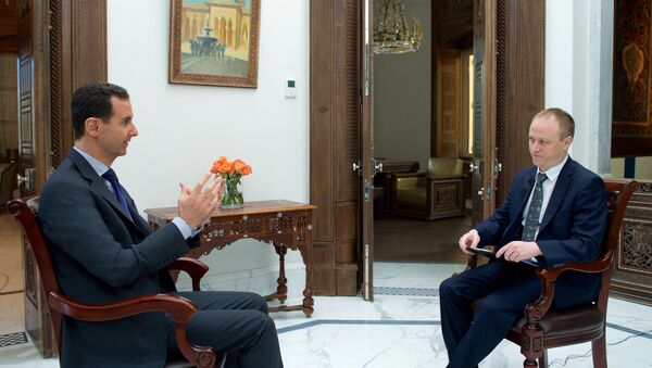 Interview accordée à Sputnik par le Président syrien Bachar el-Assad - Sputnik Afrique