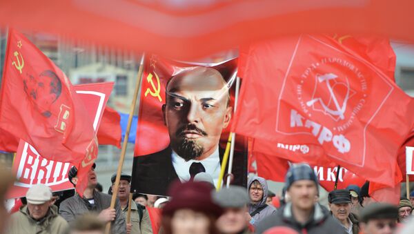 Первомайская демонстрация в Новосибирске - Sputnik Afrique