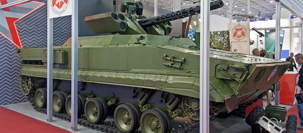 Le robot de combat russe Vikhr - Sputnik Afrique