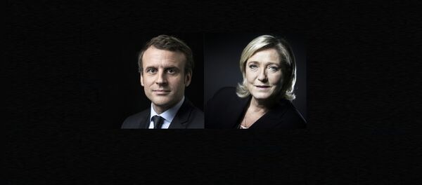 Marine Le Pen et Emmanuel Macron - Sputnik Afrique