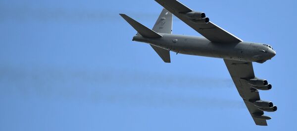 Un bombardier stratégique B-52 Stratofortress de l'armée américaine - Sputnik Afrique