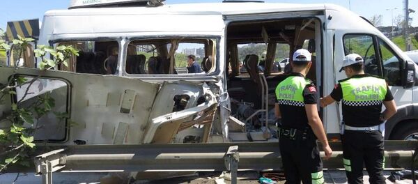 Cinq personnes blessées dans une explosion dans un minibus à Istanbul - Sputnik Afrique