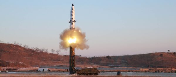Un test de missile nord-coréen - Sputnik Afrique