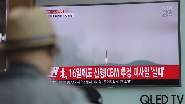 Tir de missile nord-coréen - Sputnik Afrique