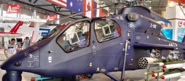 Un hélicoptère léger chinois Z-19E - Sputnik Afrique