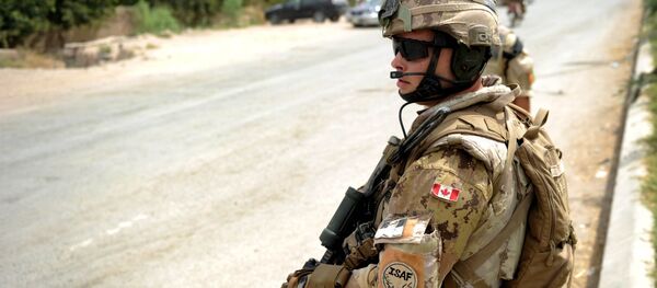 Un soldat canadien de l'Otan Un soldat canadien de l'Otan - Sputnik Afrique