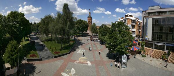 Європейська площа. Вид на вежу Європейська площа. Вид на вежу - Sputnik Afrique