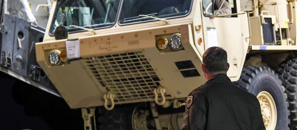 Arrivée de THAAD en Corée du Sud - Sputnik Afrique