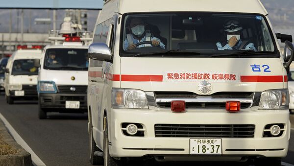 Машина скорой помощи в Японии - Sputnik Afrique