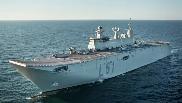 Le porte-hélicoptères amphibies d'assaut Juan Carlos I - Sputnik Afrique