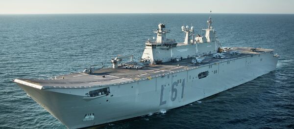 Le porte-hélicoptères amphibies d'assaut Juan Carlos I - Sputnik Afrique