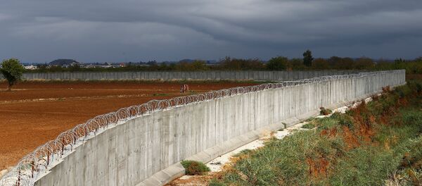 Le mur à la frontière turco-syrienne - Sputnik Afrique