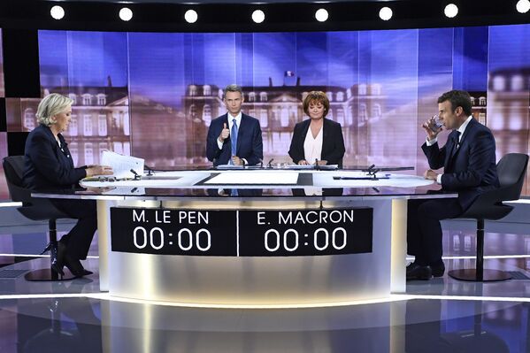 Un duel en direct : les débats Macron – Le Pen trois jours avant les présidentielles - Sputnik Afrique