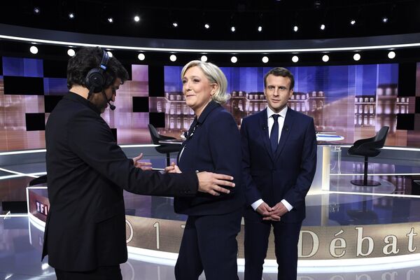 Un duel en direct : les débats Macron – Le Pen trois jours avant les présidentielles - Sputnik Afrique