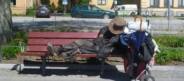 Un sans-abri - Sputnik Afrique