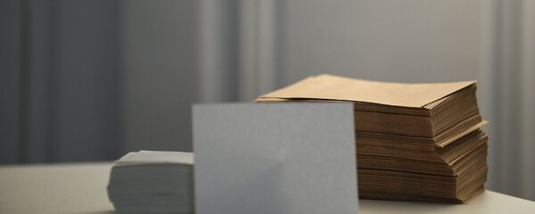 un bulletin de vote - Sputnik Afrique