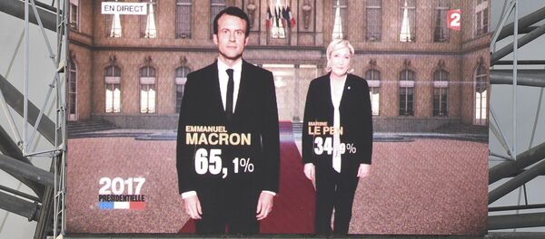 Macron et Le Pen - Sputnik Afrique