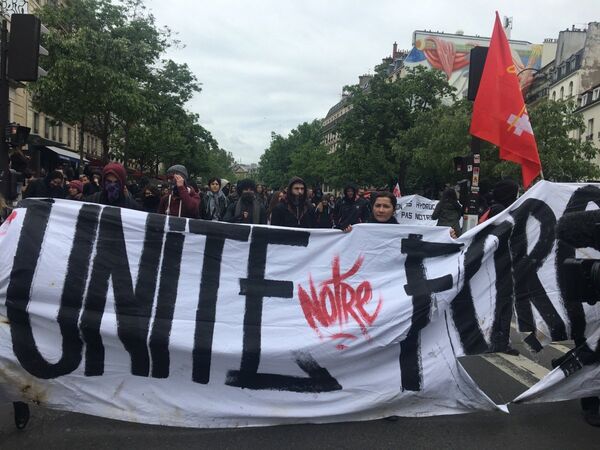 Manifestation contre les résultats des élections Manifestation contre les résultats des élections - Sputnik Afrique