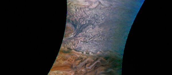 Une  image de Jupiter  taken prise par la sonde  Juno - Sputnik Afrique