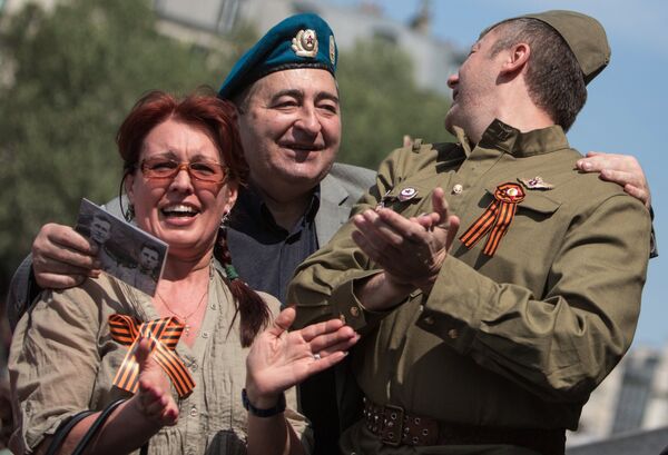 Régiment immortel à Paris - Sputnik Afrique