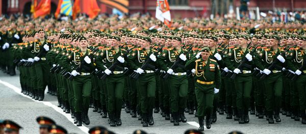 Military parade marking the 72nd anniversary of Victory in the Great Patriotic War of 1941-1945, Moscow. - Sputnik Afrique