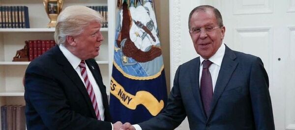 Trump et Lavrov - Sputnik Afrique