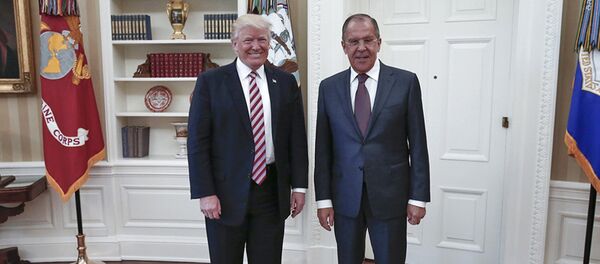 Donald Trump et Sergey Lavrov - Sputnik Afrique