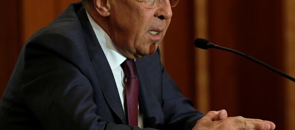 Russian Foreign Minister Sergey Lavrov speaks at his news conference at the Russian Embassy in Washington, U.S., May 10, 2017. - Sputnik Afrique