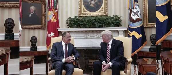 Les photos de la rencontre Trump-Lavrov - Sputnik Afrique