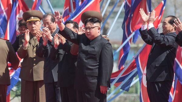 Dirigeant nord-coréen Kim Jong-un - Sputnik Afrique